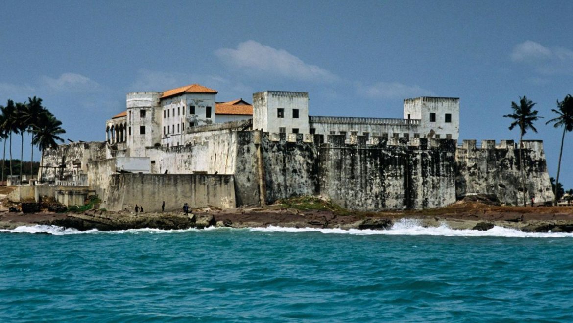 castle on the coast of africa
