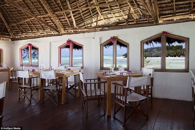 The rock restaurant Zanzibar 