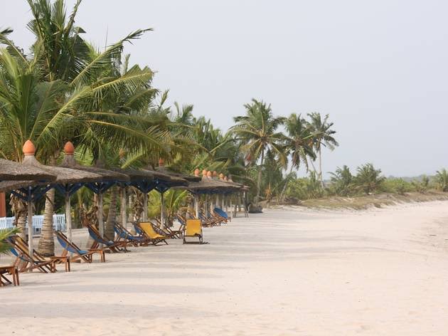 Ghanaian beach 