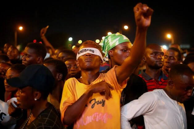 Lekki protesters 