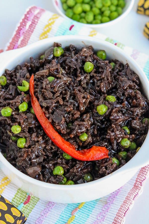 Haitian black rice