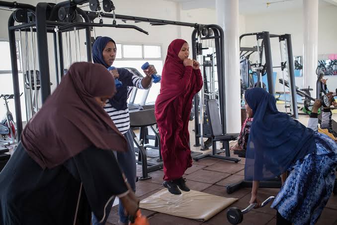 Binish gym Somalia 