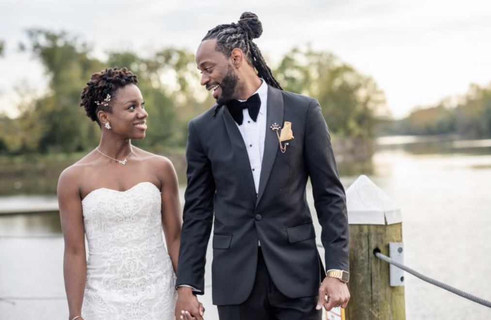 Intimate wedding in Maryland of Jocelyn and Devin