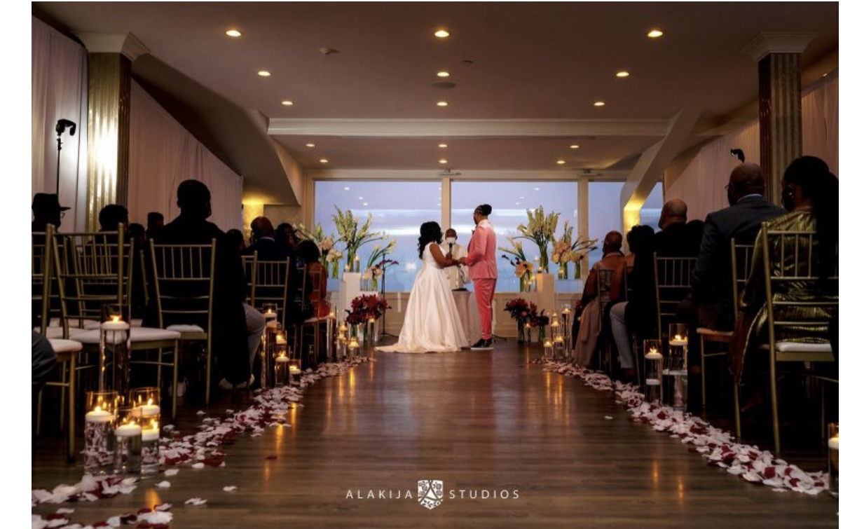 The Intimate Wedding Ceremony Of Alexis And Kenny