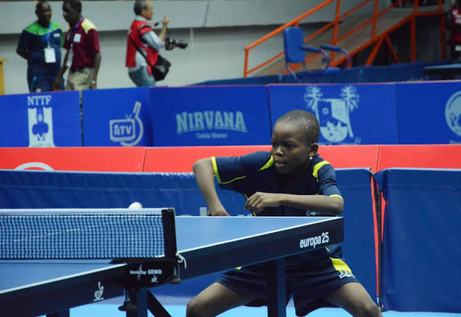 11 Year Old Musa Mustapha Becomes World Best Table Tennis Player