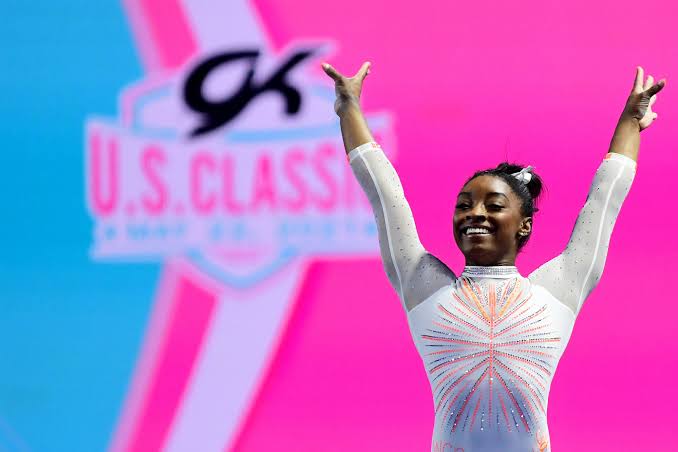 SIMONE BILES MAKES HISTORY AS FIRST WOMAN GYMNAST TO LAND YURCHENKO DOUBLE PIKE VAULT AT U.S. CLASSIC