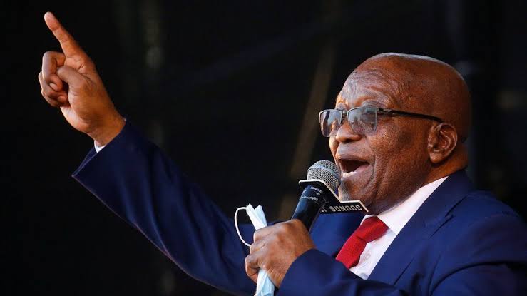 Former South African President, Jacob Zuma Sentenced to 15 Months In Jail