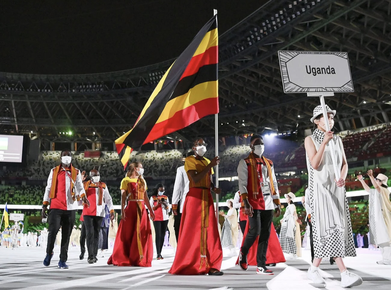  Afro Countries and their Beautiful Costumes at the Tokyo Olympics Opening Ceremony 