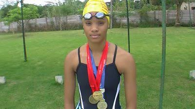 17 year old Donata Katai, is the first black swimmer to represent Zimbabwe in Olympics 