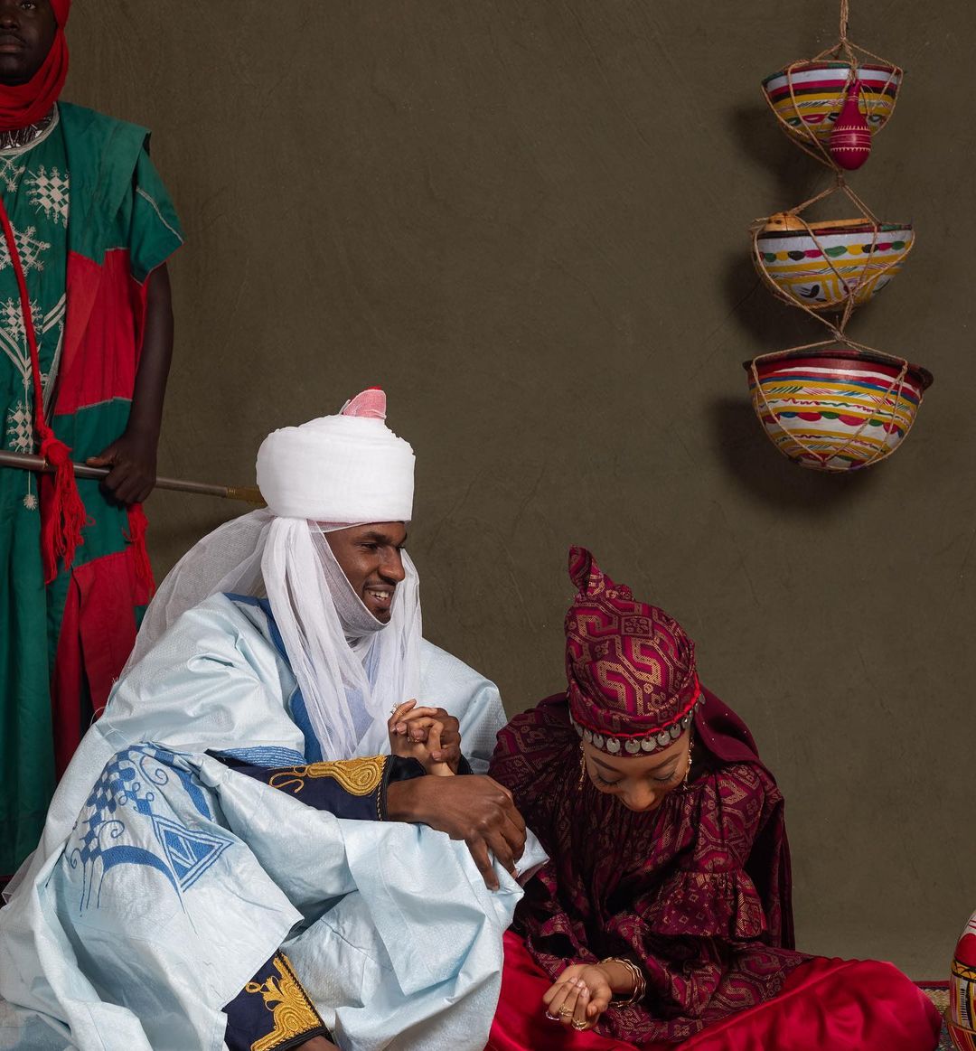 Yusuf Buhari the son of Nigerian President Marries a princess from Kano, Check out their pre wedding photos 