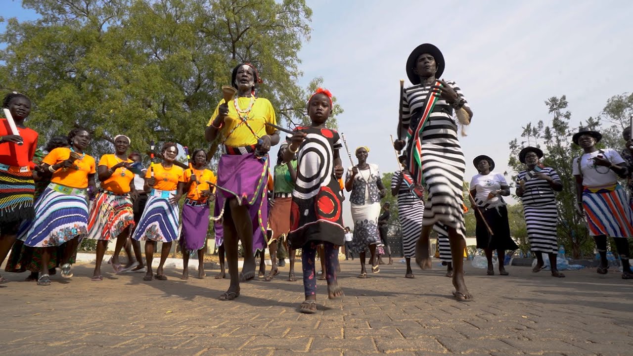 Anyuuc Marriage Tradition of Dinka Tribe, Where Newly Married Women Are Not  Allowed To Cook or do Chores for 4 Years