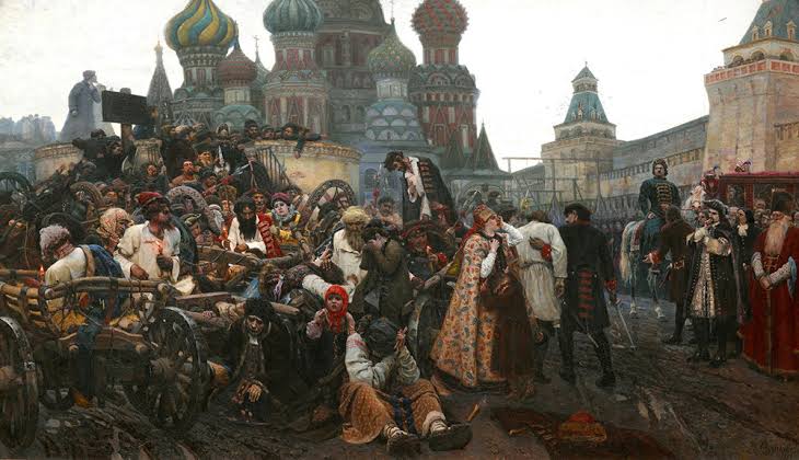 History of black people first arrival at Russia