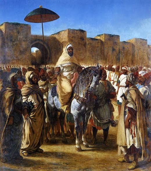 The African Moors that conquered and ruled the iberian peninsula ( Spain and portugal )for over 700 years