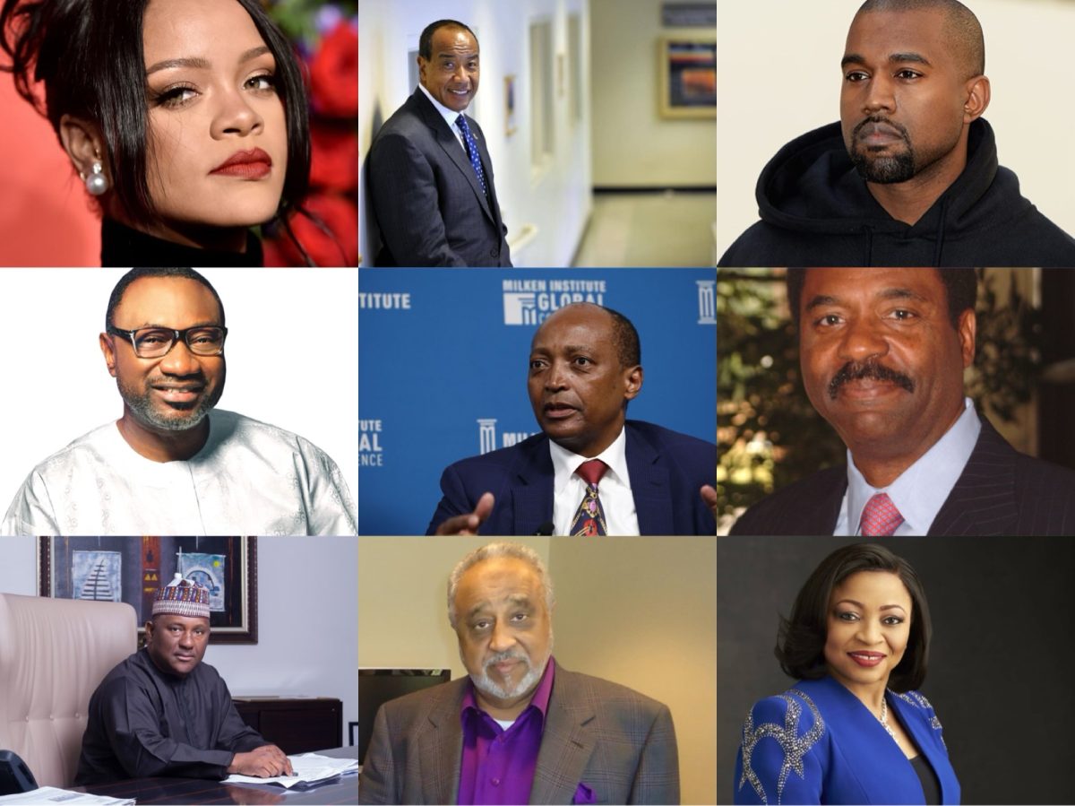 20 RICHEST BLACK PEOPLE IN THE WORLD