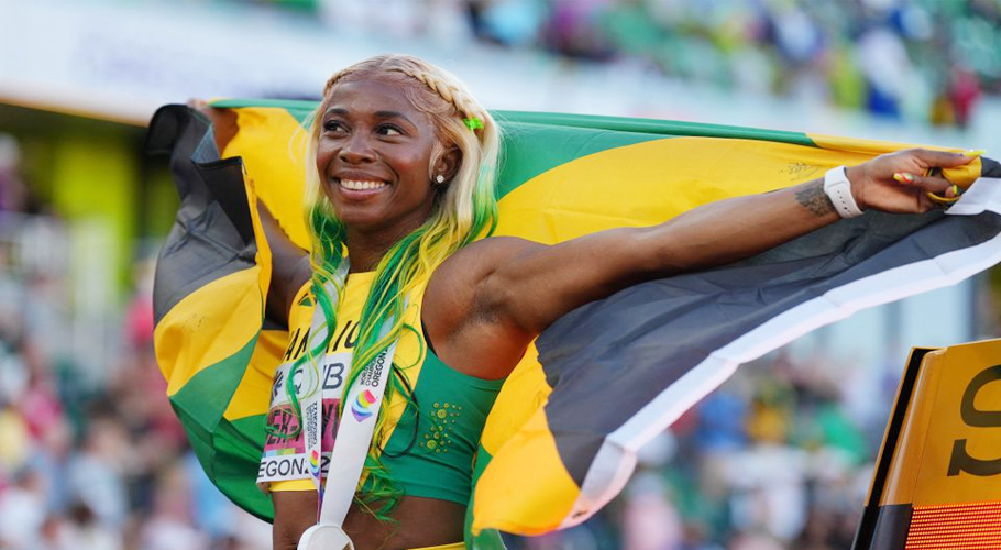 Shelly-Ann Fraser-Pryce Leads Jamaica's 100m Sweep At The 2022 World Championships | My Beautiful Black Ancestry