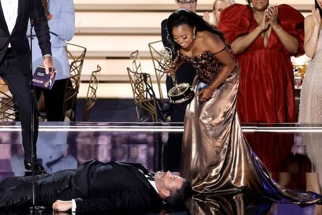 Quinta Brunson receives a formal apology from Jimmy Kimmel for controversial moment at the  Emmys 