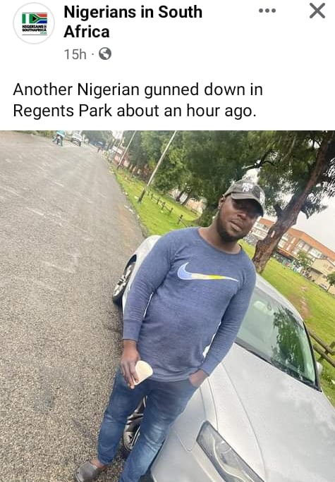 Video: 2 Nigerian men reportedly shot dead in South Africa