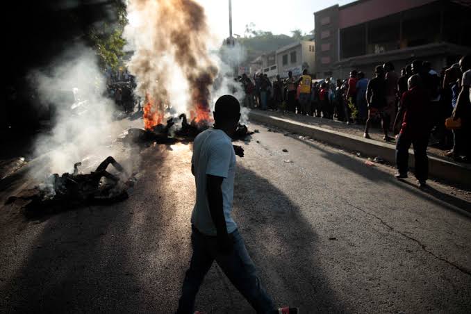 13 Gang Members In Haiti reportedly killed and set on fire  