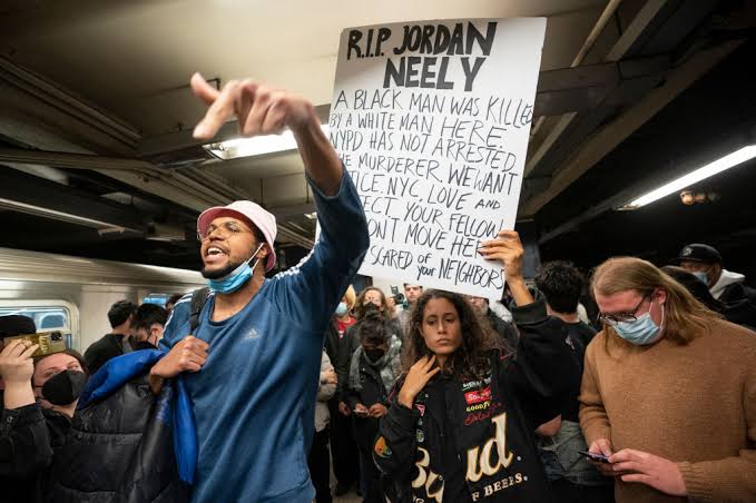 White ‘Marine’ Seen Strangling Mentally Ill Black Man Jordan Neely To Death On NYC Subway